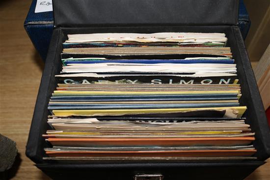 A collection of approx 300 45rpm singles